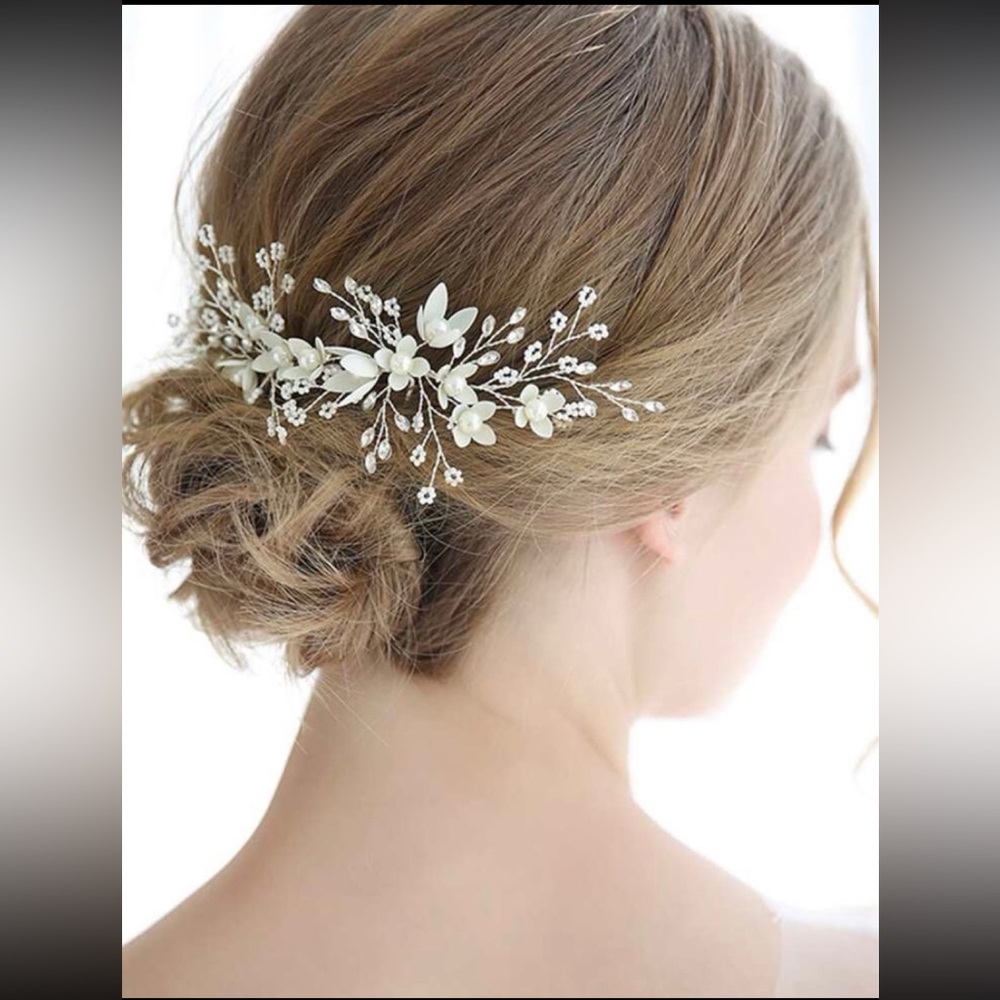 *NEW* 2 Bridal Hair Pins with Rhinestones